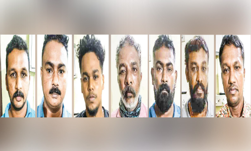 കോട്ടൺ ചൂതാട്ടം; ഏഴുപേർ പിടിയിൽ