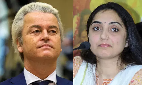nupur sharma, Geert Wilders