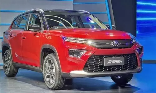 Toyota Hyryder SUV breaks cover bookings open