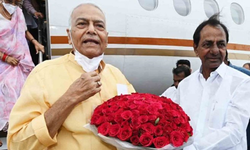 chandrasekhar rao, yashwant sinha