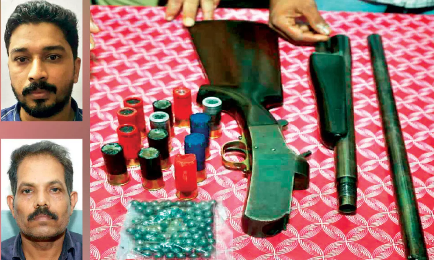 അനധികൃത നാടൻ തോക്കുമായി രണ്ട് പേർകൂടി അറസ്റ്റിൽ