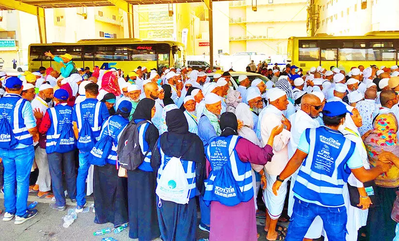 ഹാജിമാർക്ക് തണലായി തനിമ വളന്റിയർ സേവനം