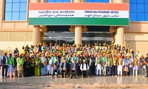 മുഴുവൻ തീർഥാടകരും എത്തി, ഇന്ത്യൻ ക്യാമ്പ് സർവ സജ്ജം