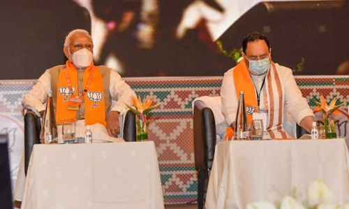 നിർവാഹക സമിതി പരാജയപ്പെടുത്താൻ 40 കോടി; തെ​ല​ങ്കാ​ന മു​ഖ്യ​മ​ന്ത്രി​ക്കെ​തി​രെ ആ​രോ​പ​ണ​വു​മാ​യി ബി.​ജെ.​പി