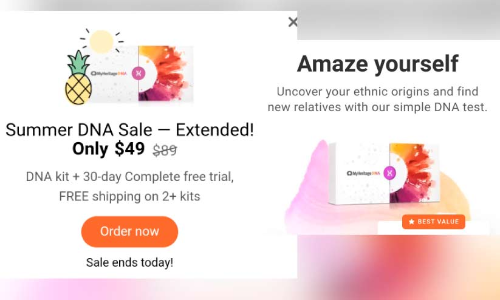 DNA to trace family roots inspection