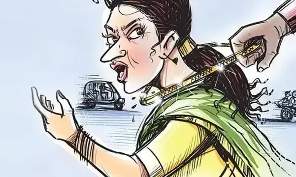 വയോധികയുടെ സ്വർണമാല കവർന്നു