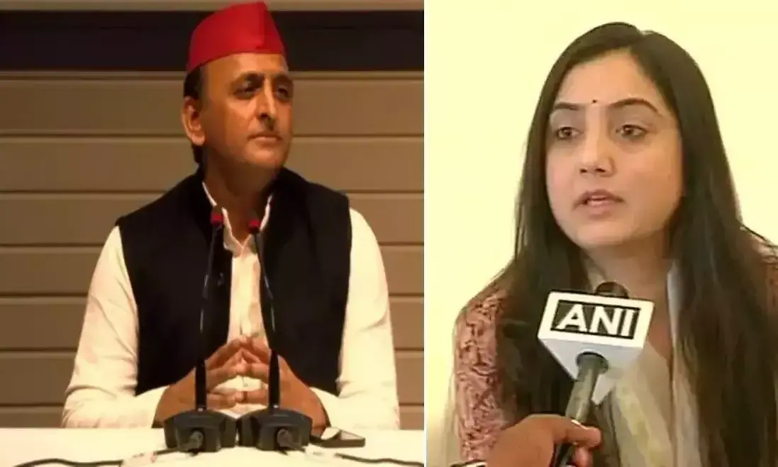 Akhilesh Yadav-Nupur Sharma