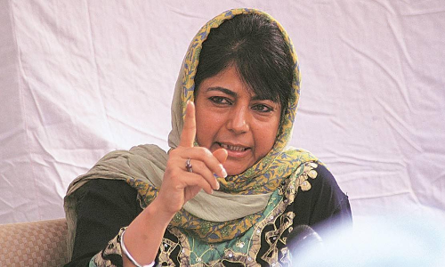 ആക്രമണങ്ങളിൽ നിന്ന് ബി.ജെ.പി നേട്ടമുണ്ടാക്കുന്നു -മെഹ്ബൂബ മുഫ്തി