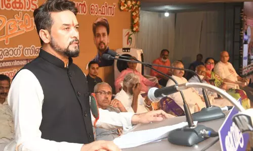 കേന്ദ്രമന്ത്രി ഒരുവിഭാഗം മലയാള മാധ്യമ മേധാവികളുമായി കൂടിക്കാഴ്ച നടത്തി