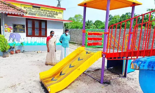 ബഡ്സ് സ്കൂളിന്‍റെ പൂന്തോട്ടം നശിപ്പിച്ചു