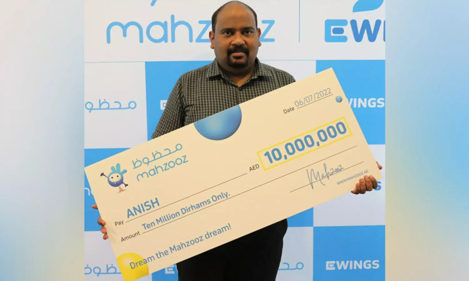 നറുക്കെടുപ്പിൽ മലയാളി ഐ.ടി എൻജിനീയർക്ക്​ 21.5 കോടി സമ്മാനം