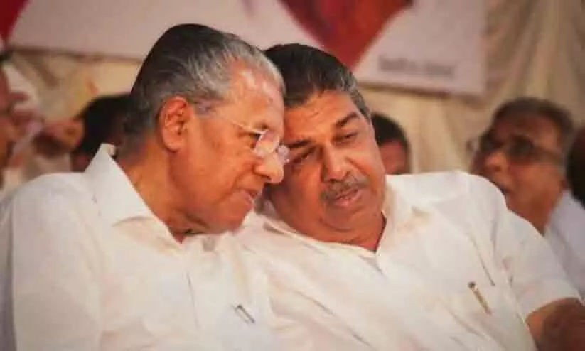 ഒന്നാം വിക്കറ്റ് വീണു, ക്യാപ്റ്റന്റെ വിക്കറ്റും തെറിക്കും -കെ. സുധാകരൻ ഒന്നാം വിക്കറ്റ് വീണു, ക്യാപ്റ്റന്റെ വിക്കറ്റും തെറിക്കും -കെ. സുധാകരൻ