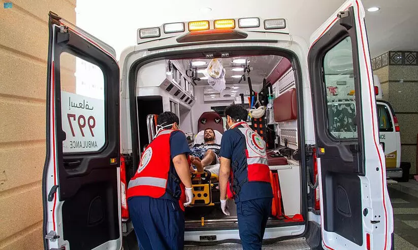 49,000 ഹജ്ജ് തീർഥാടകർക്ക് ചികിത്സ നൽകിയതായി ആരോഗ്യ മന്ത്രാലയം 49,000 ഹജ്ജ് തീർഥാടകർക്ക് ചികിത്സ നൽകിയതായി ആരോഗ്യ മന്ത്രാലയം