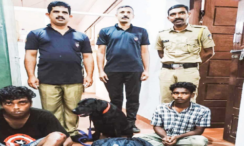 നീണ്ടൂർ സ്കൂളിലെ മോഷണം; രണ്ട് പൂര്‍വവിദ്യാർഥികൾ അറസ്റ്റില്‍