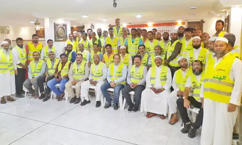 ജി​ദ്ദ ഹ​ജ്ജ് വെ​ൽ​ഫെ​യ​ർ ഫോ​റം വ​ള​ന്റി​യ​ർ സം​ഗ​മം