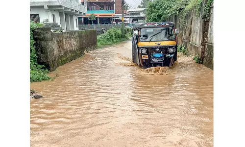 മഴ കനത്തു; പാലക്കാട് വെള്ളക്കെട്ടിൽ