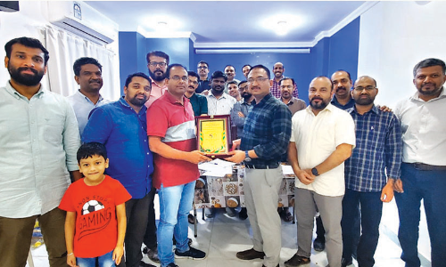 യൂ​സു​ഫ് സ​ക​രി​യ​ക്ക് കെ.​ഐ.​ജി യാ​ത്ര​യ​യ​പ്പ്