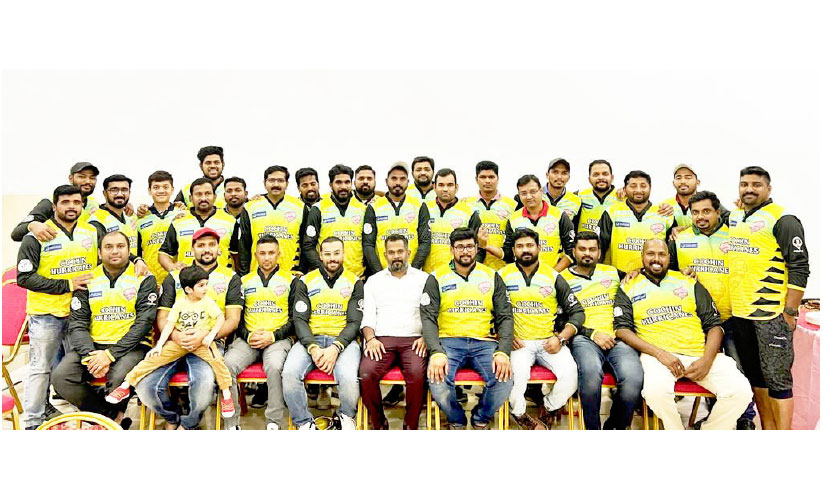 കൊച്ചിൻ ഹുറികെയ്ൻസ് ക്രിക്കറ്റ് ടീം ജഴ്സി പ്രകാശനം