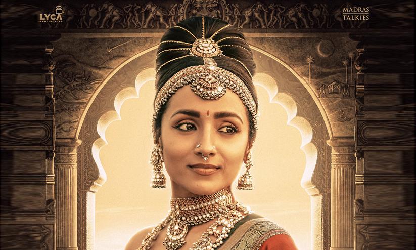 Ponniyin Selvan Movie Trisha Krishnans Character poster Went Viral Ponniyin Selvan Movie Trisha Krishnans Character poster Went Viral