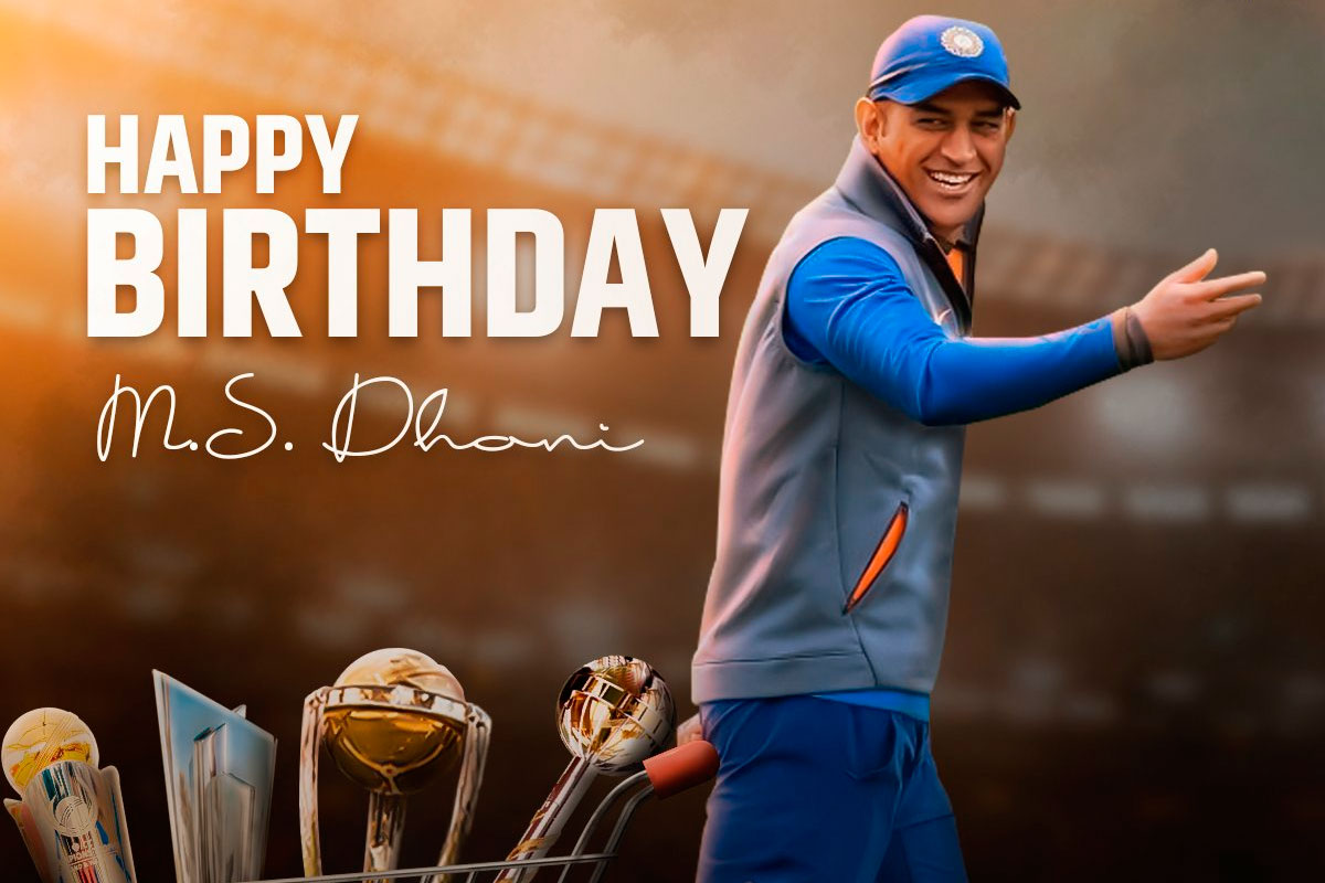 ധോണിക്ക്​ 41-ാം പിറന്നാൾ; 41 അടി വലിപ്പമുള്ള കട്ടൗട്ടുമായി ആരാധകർ