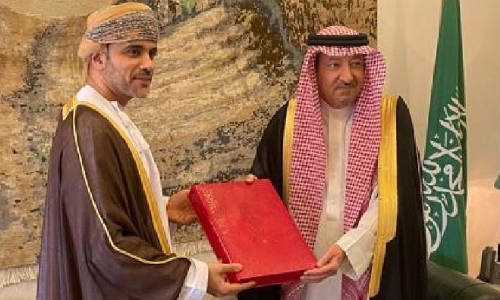 സുൽത്താൻ സൗദി രാജാവിന് സന്ദേശമയച്ചു