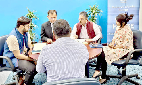 എംബസി സിറ്റിയിൽ ജനസമ്പർക്ക പരിപാടി