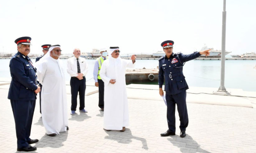 മാരിടൈം മെയിന്‍റനൻസ് ബേസ് പദ്ധതി ആഭ്യന്തരമന്ത്രി സന്ദർശിച്ചു
