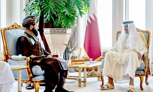 അഫ്ഗാൻ മന്ത്രിയുമായി അമീറിന്‍റെ ചർച്ച