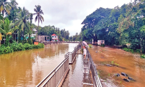 കണ്ണൂരിൽ കനത്ത മഴ; ദുരിതം