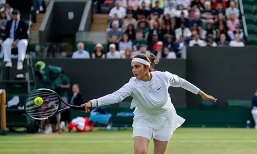 വിംബിൾഡൺ കരിയർ അവസാനിപ്പിച്ച് സാനിയ മിർസ