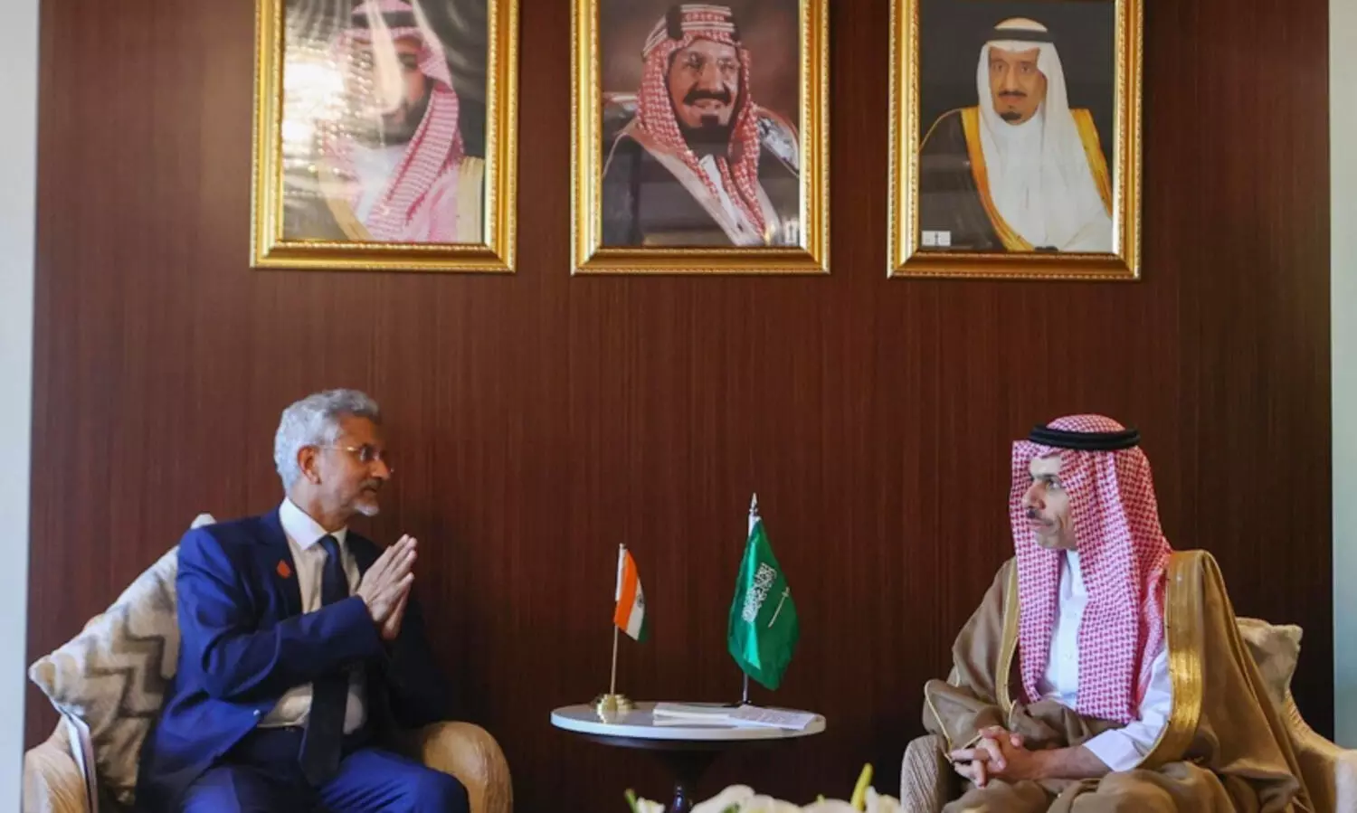 സൗദി, ഇന്ത്യൻ വിദേശകാര്യ മന്ത്രിമാർ കൂടിക്കാഴ്​ച നടത്തി