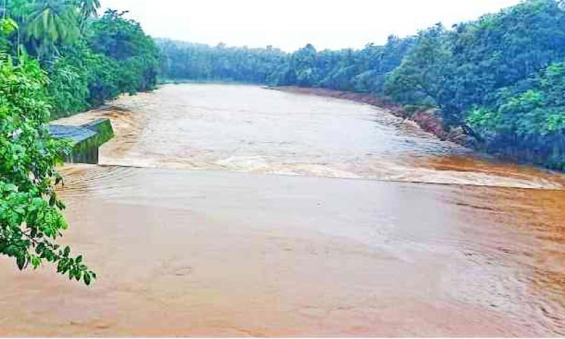 മയ്യഴി പുഴയിൽ ജലനിരപ്പ് ഉയർന്നു; മലയോരം ജാഗ്രതയിൽ മയ്യഴി പുഴയിൽ ജലനിരപ്പ് ഉയർന്നു; മലയോരം ജാഗ്രതയിൽ