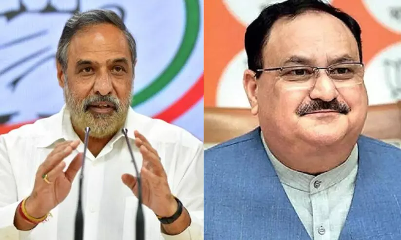 ജെ.പി നദ്ദയുമായി ആനന്ദ് ശർമയുടെ കൂടിക്കാഴ്ച; ബി.ജെ.പിയിൽ ചേരുമെന്ന അഭ്യൂഹം തള്ളി