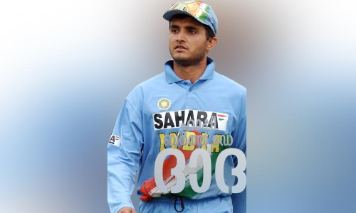 സൗ​ര​വ് ഗാം​ഗു​ലി @ 50*