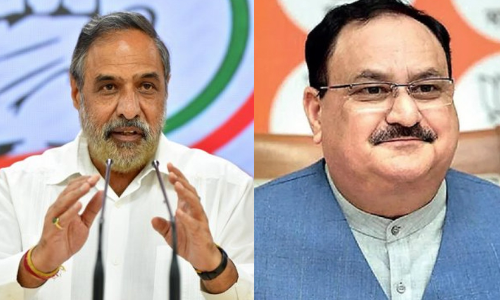 ജെ.പി നദ്ദയുമായി ആനന്ദ് ശർമയുടെ കൂടിക്കാഴ്ച; ബി.ജെ.പിയിൽ ചേരുമെന്ന അഭ്യൂഹം തള്ളി