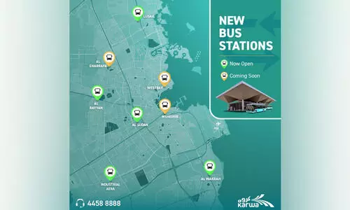 അ​ഞ്ചു ബ​സ്​ സ്​​റ്റേ​ഷ​നു​ക​ൾ തു​റ​ന്നു; മൂ​ന്നെ​ണ്ണം നി​ർ​മാ​ണ​ത്തി​ൽ