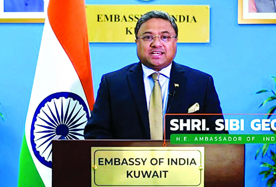 പെരുന്നാൾ ആശംസ നേർന്ന് ഇന്ത്യൻ അംബാസഡർ പെരുന്നാൾ ആശംസ നേർന്ന് ഇന്ത്യൻ അംബാസഡർ