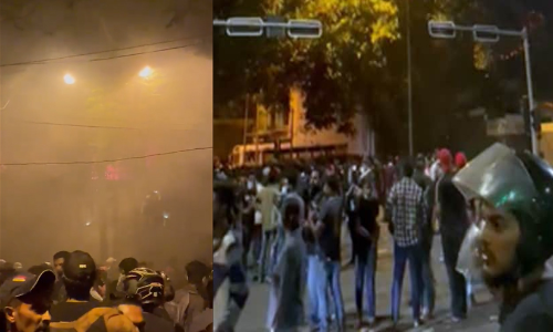 ശ്രീലങ്കൻ പ്രധാനമന്ത്രിയുടെ വസതിക്ക് പ്രക്ഷോഭകർ തീയിട്ടു; പ്രസിഡന്‍റ് രാജ്യം വിട്ടതായി അഭ്യൂഹം