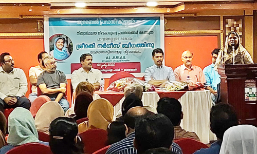 കാരുണ്യ പ്രവർത്തനം കുഞ്ഞുനാൾ മുതൽ ജീവിതത്തിന്റെ ഭാഗം -നർഗീസ് ബീഗം