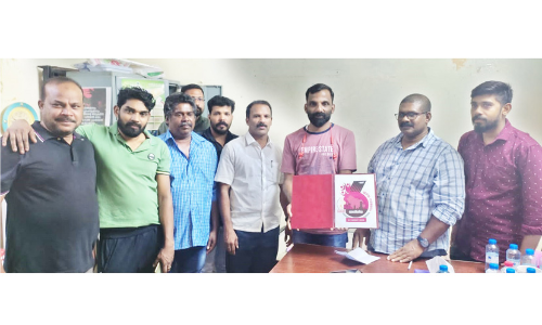 കേ​ളി അ​സീ​സി​യ ഏ​രി​യ സ​മ്മേ​ള​ന ലോ​ഗോ പ്ര​കാ​ശ​നം ചെ​യ്തു