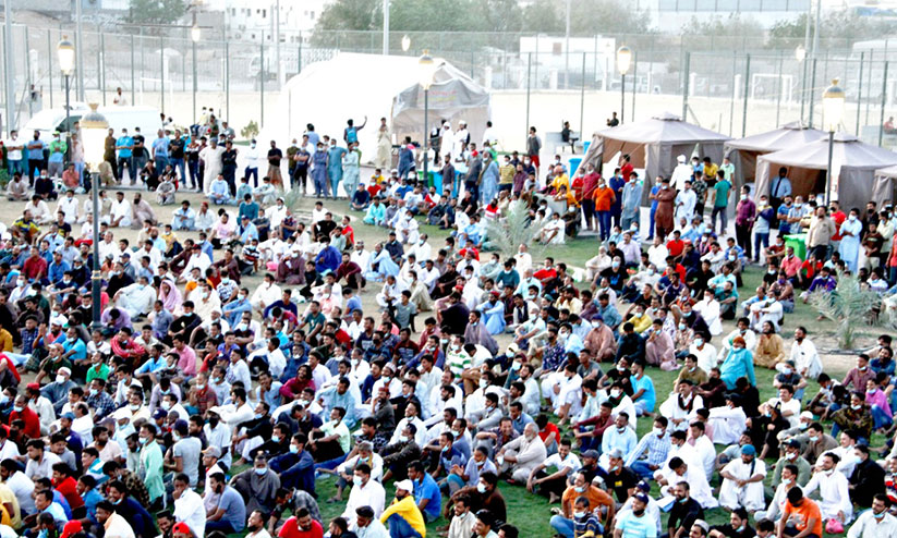 സജാ ലേബർ പാർക്കിൽ ഈദ് ആഘോഷിച്ചത് നാലായിരത്തിലേറെ തൊഴിലാളികൾ സജാ ലേബർ പാർക്കിൽ ഈദ് ആഘോഷിച്ചത് നാലായിരത്തിലേറെ തൊഴിലാളികൾ