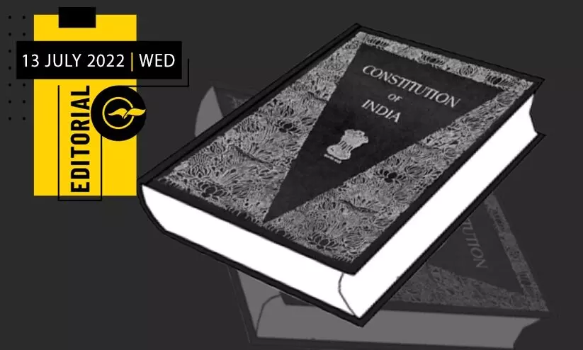 സംഘ്പരിവാറും ഇന്ത്യൻ ഭരണഘടനയും