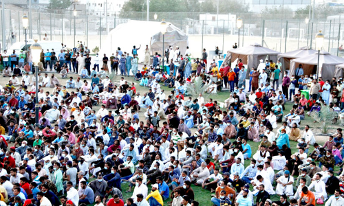 സ​ജാ ലേ​ബ​ർ പാ​ർ​ക്കി​ൽ ഈ​ദ്​ ആ​ഘോ​ഷി​ച്ച​ത്​ നാ​ലാ​യി​ര​ത്തി​ലേ​റെ തൊ​ഴി​ലാ​ളി​ക​ൾ