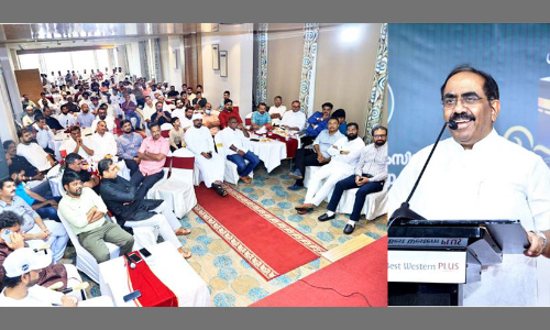 eid celebration inaugurating yahiya thalankara