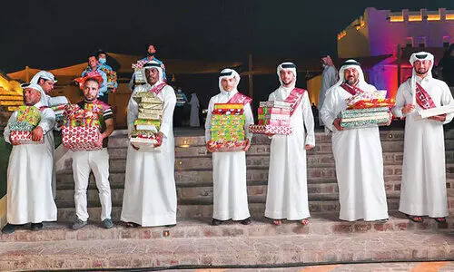 eid celebraion in katara
