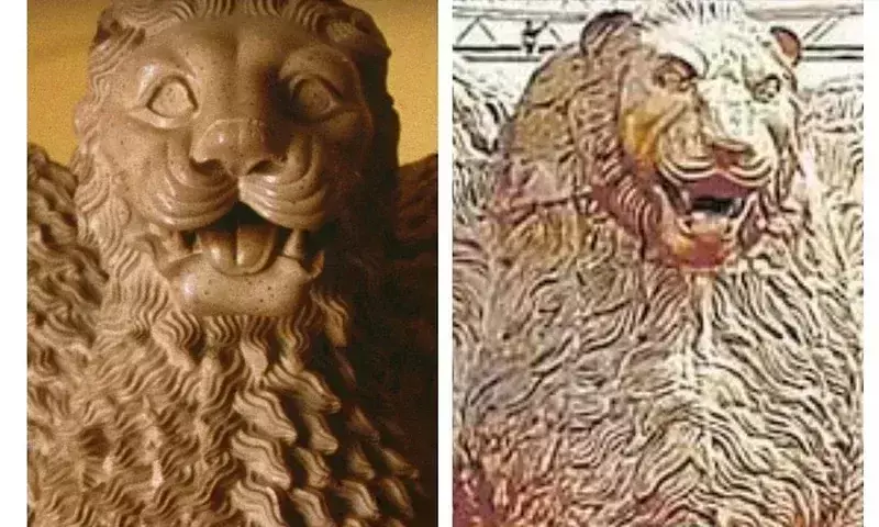 അനാച്ഛാദനം ചെയ്തത് ഭാവമാറ്റമുള്ള അശോക ചിഹ്നം, മാറ്റി സ്ഥാപിക്കണമെന്ന് ആവശ്യപ്പെട്ട് തൃണമൂൽ നേതാവ്