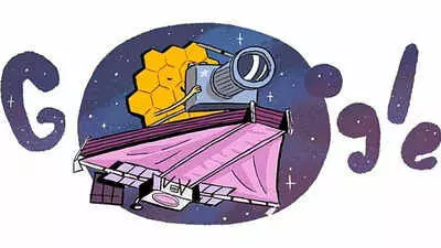 Google doodle celebrates deepest photo of universe taken by  James Webb Space Telescope