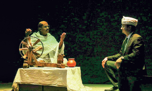 ചേ​റ്റൂ​രി​ന്‍റെ ജീ​വി​തം നാ​ട​ക​മാ​യി പ്രേ​ക്ഷ​ക​ർ​ക്ക് മു​ന്നി​ൽ