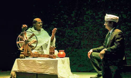 ചേ​റ്റൂ​രി​ന്‍റെ ജീ​വി​തം നാ​ട​ക​മാ​യി പ്രേ​ക്ഷ​ക​ർ​ക്ക് മു​ന്നി​ൽ