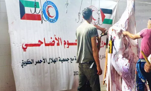 ഇറാഖിലും ഫലസ്തീനിലും ബലിമാംസ വിതരണം നടത്തി